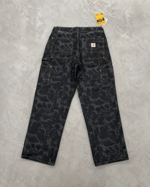 Carhartt Black Camo Utility Work Pants