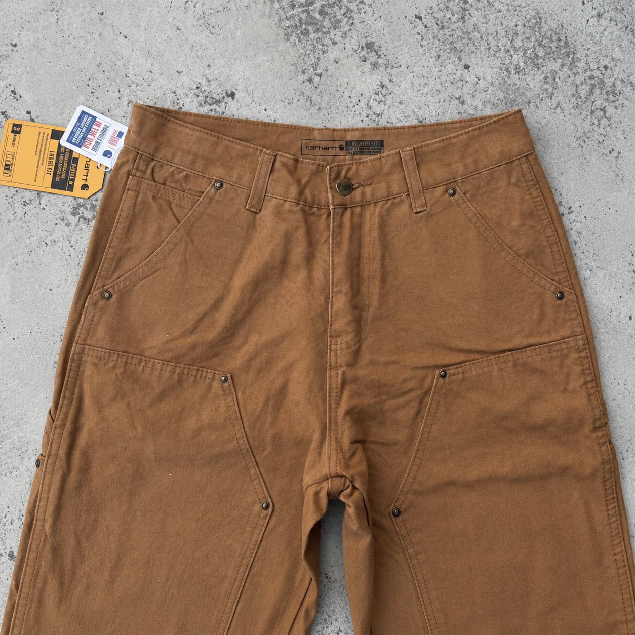 Carhartt Duck Brown Utility Cargo Work Pants