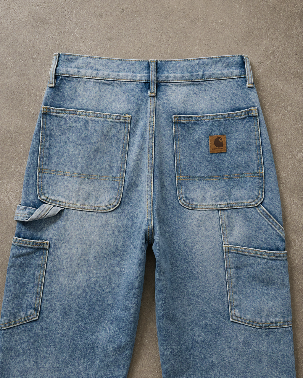 Carhartt Acid Wash Utility Denim Jeans