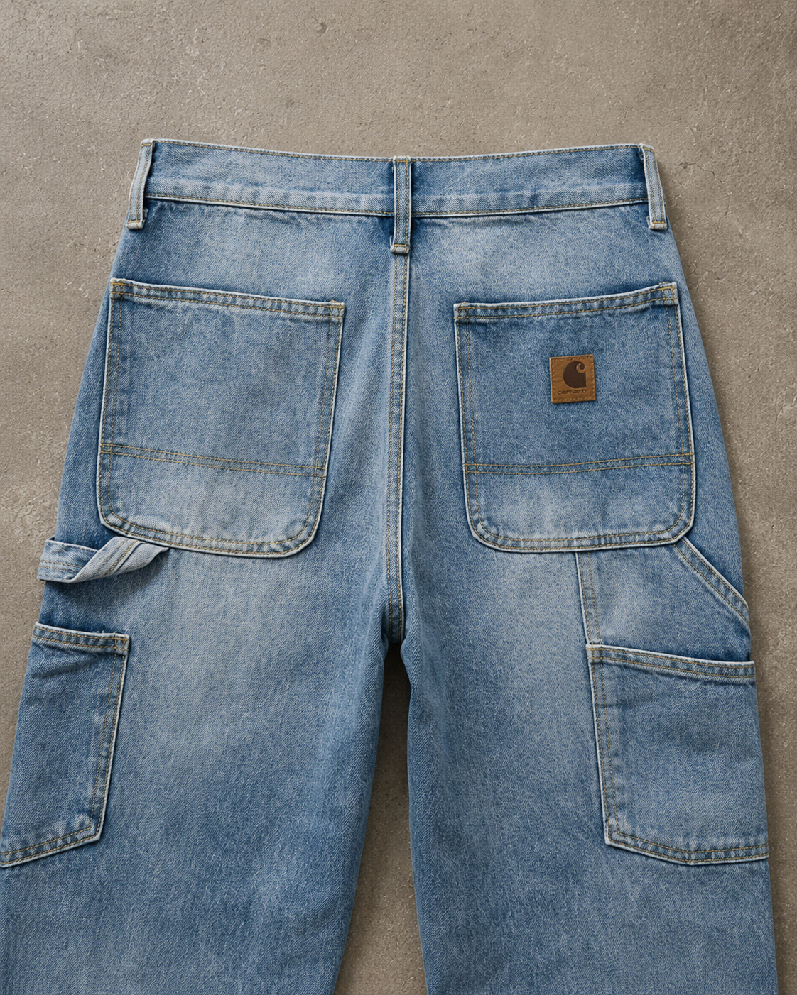 Carhartt Acid Wash Utility Denim Jeans