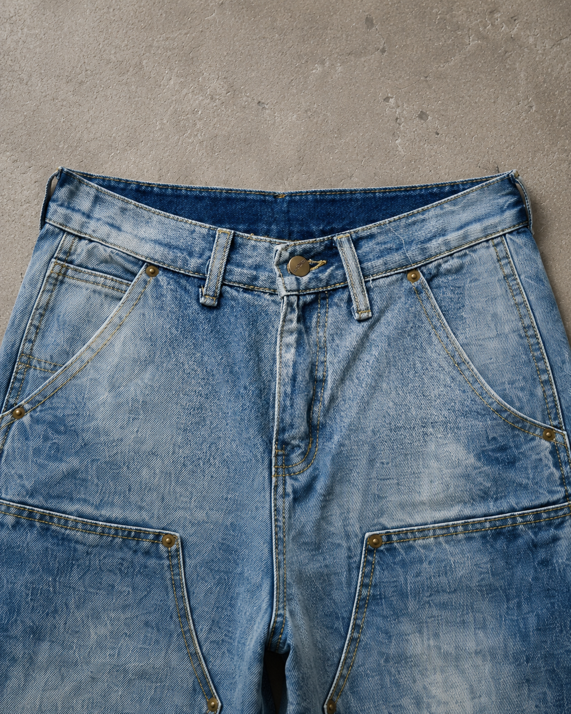 Carhartt Acid Wash Utility Denim Jeans