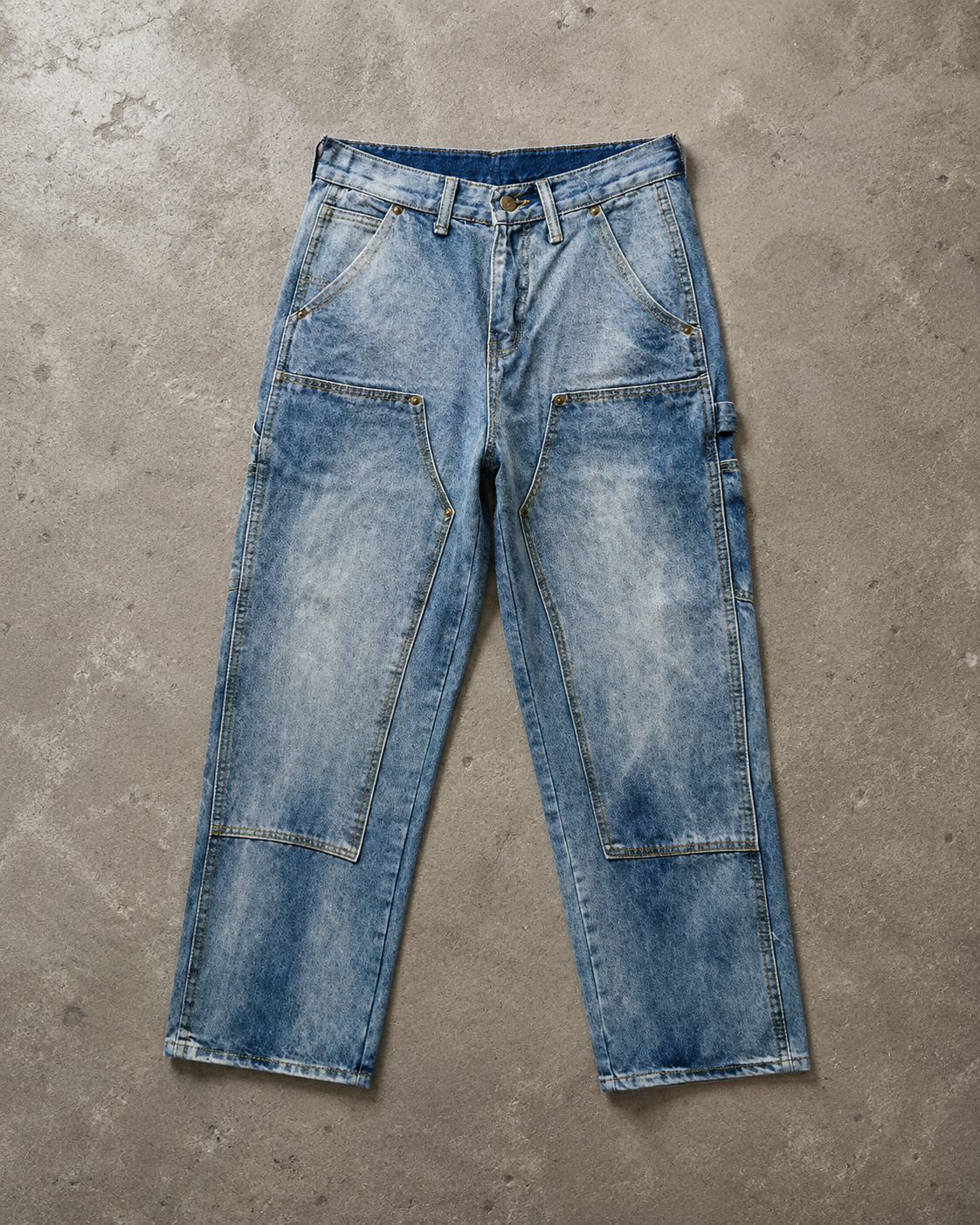 Carhartt Acid Wash Utility Denim Jeans