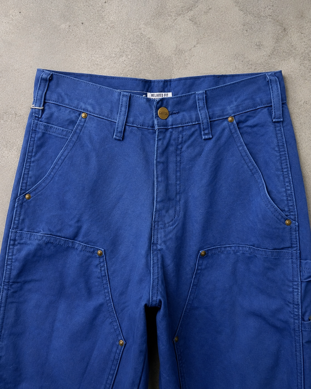 Carhartt Washed Workwear Blue Utility Denim Jeans