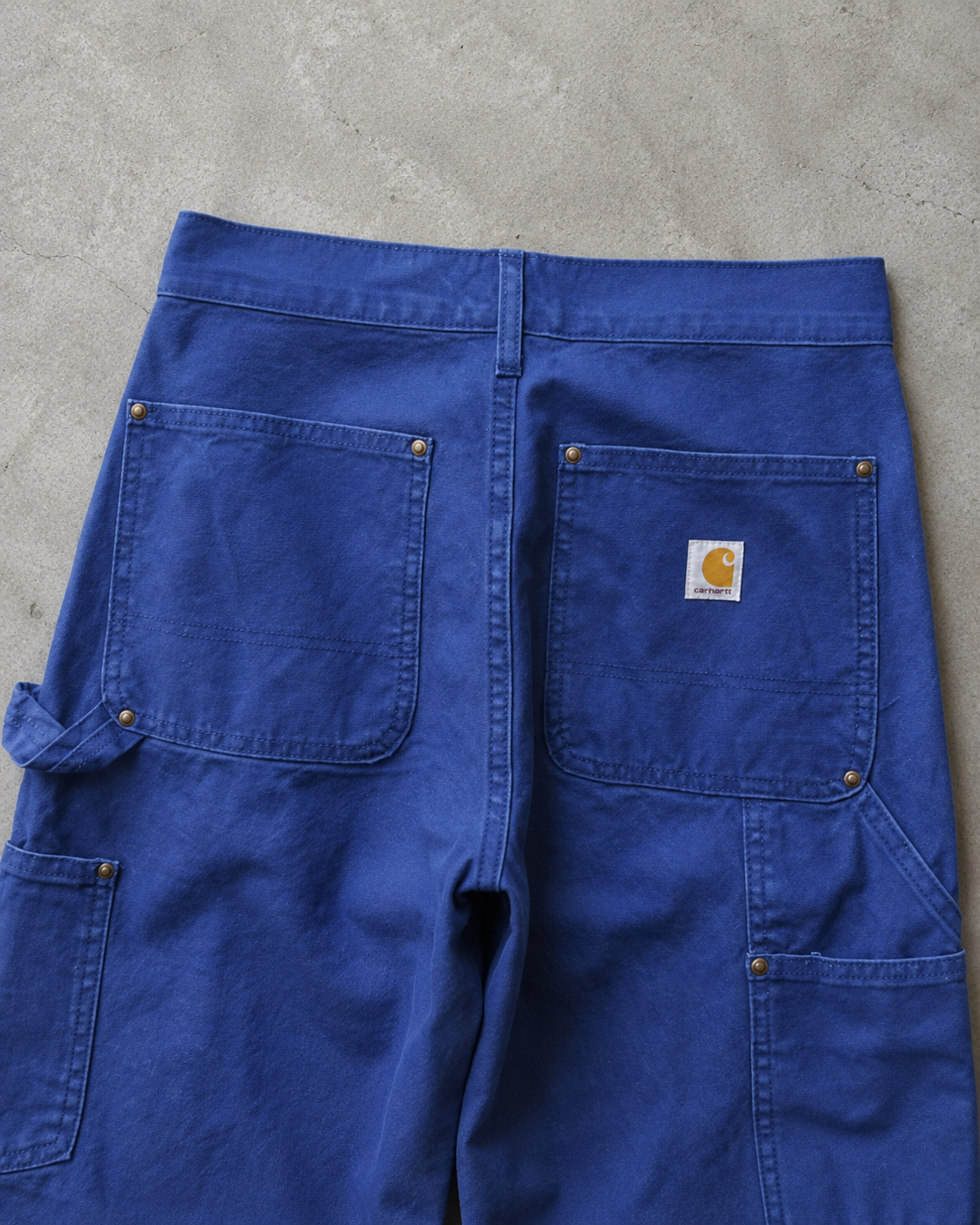 Carhartt Washed Workwear Blue Utility Denim Jeans