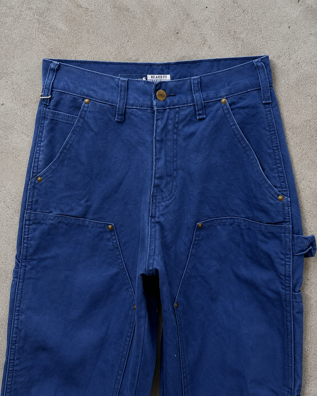 Carhartt Washed Workwear Blue Utility Denim Jeans