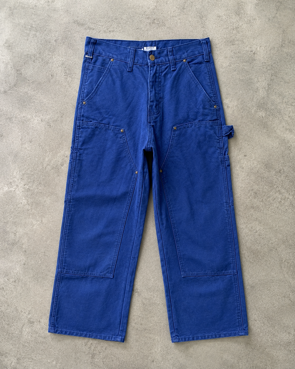 Carhartt Washed Workwear Blue Utility Denim Jeans