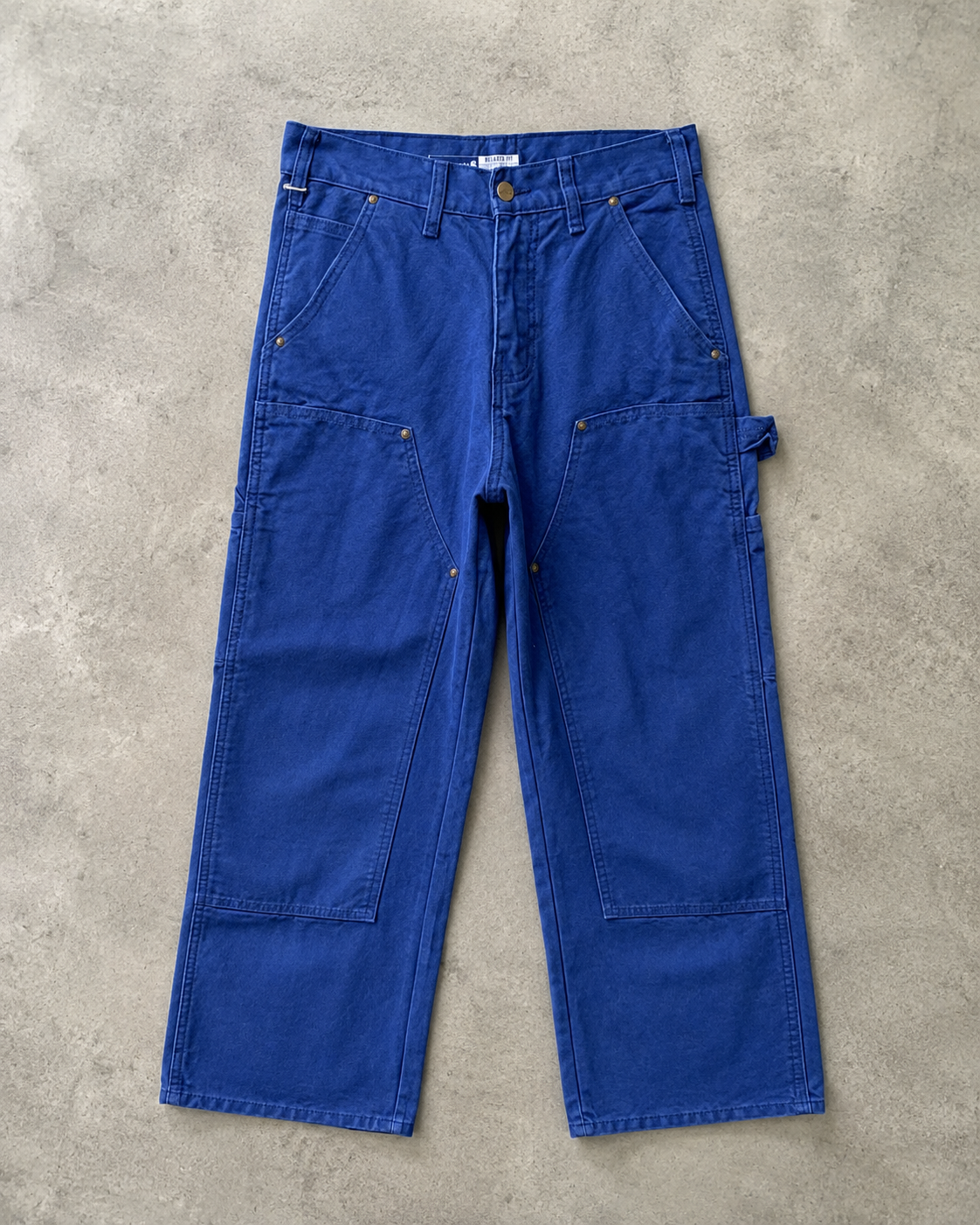 Carhartt Washed Workwear Blue Utility Denim Jeans