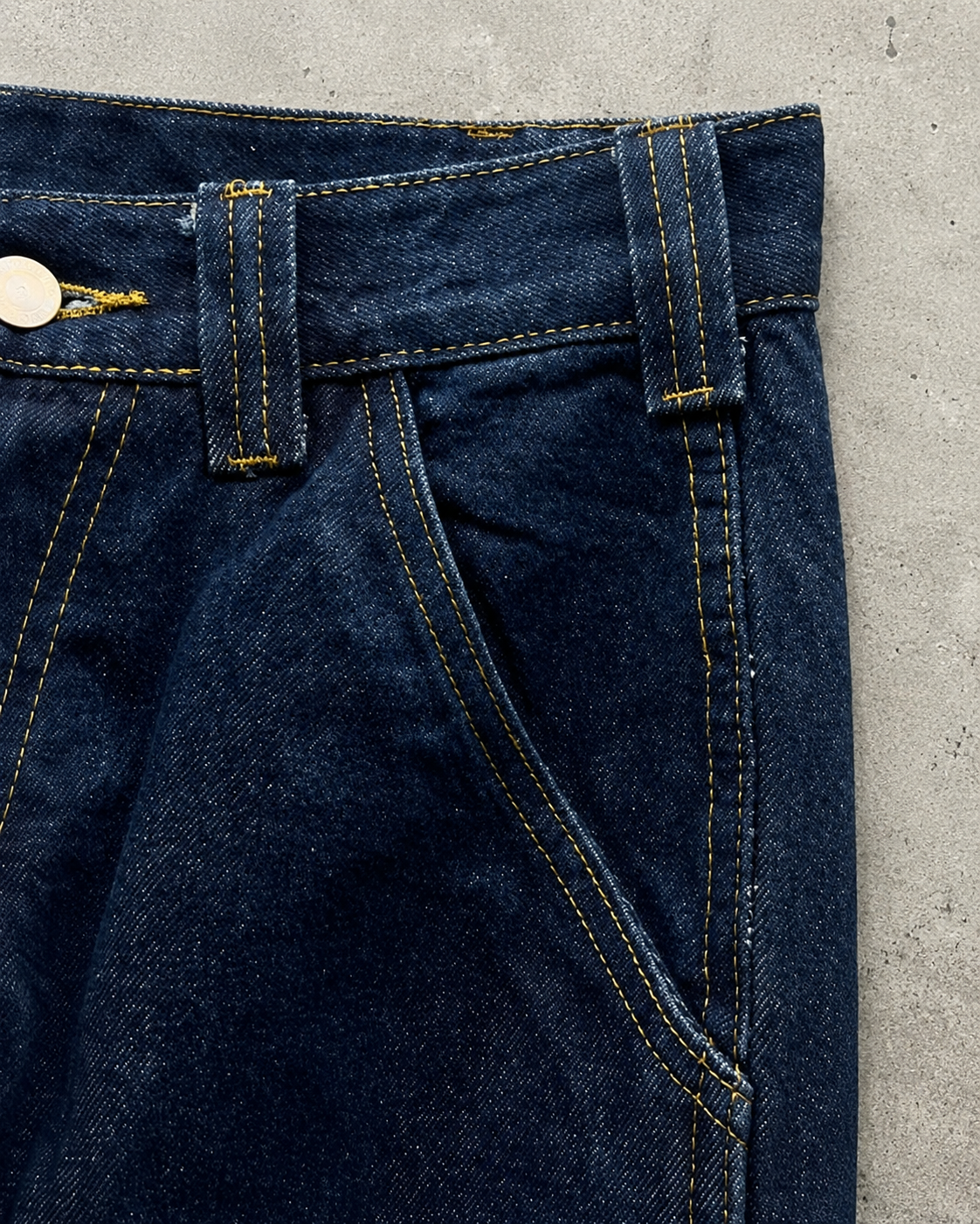 Carhartt Dark Wash Utility Denim Jeans