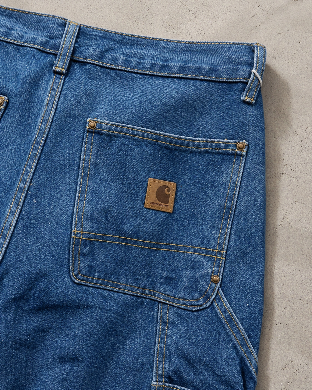 Carhartt Medium Wash Utility Denim Jeans