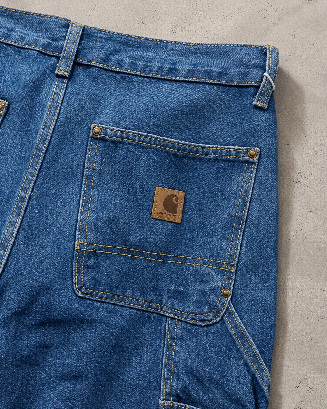 Carhartt Medium Wash Utility Denim Jeans