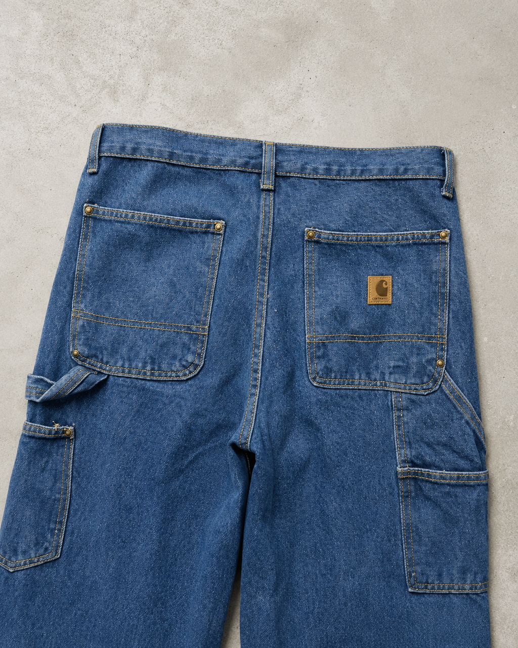 Carhartt Medium Wash Utility Denim Jeans