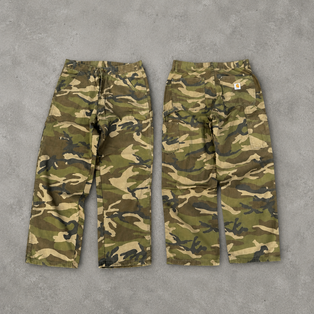 Carhartt Woodland Camo Utility Cargo Pants
