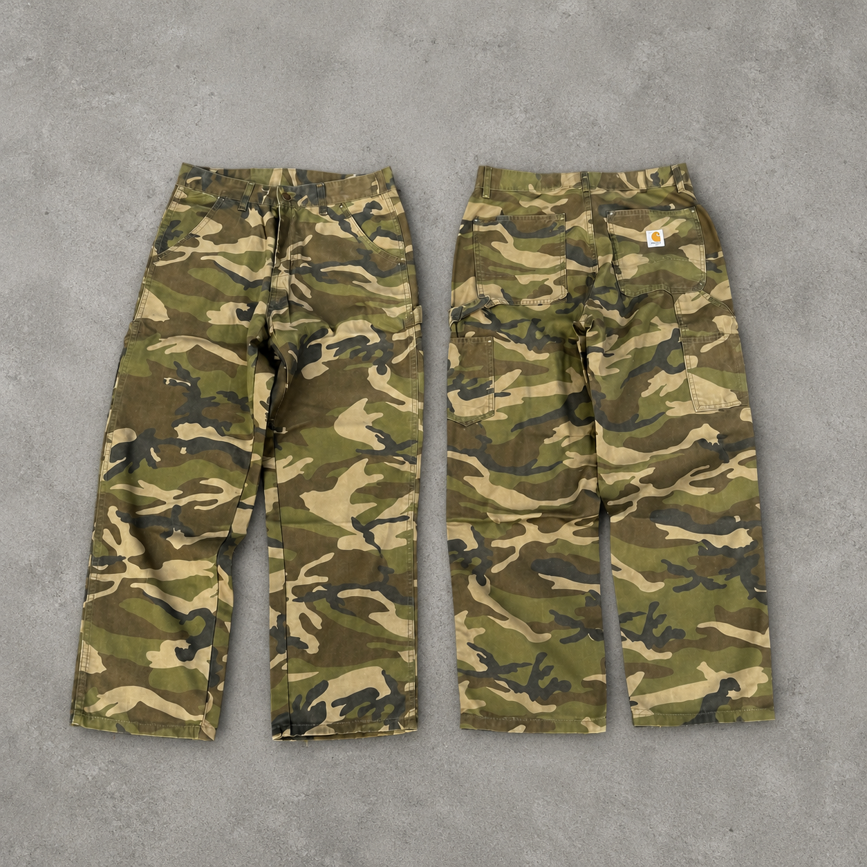 Carhartt Woodland Camo Utility Cargo Pants