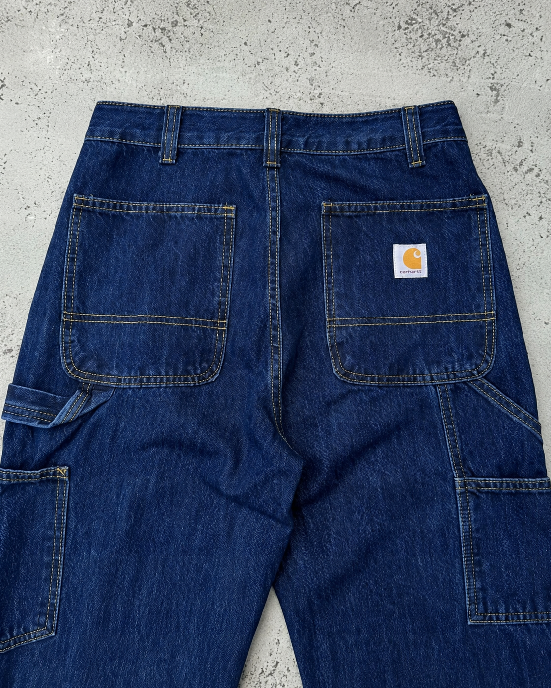 Carhartt Dark Wash Utility Denim Pants
