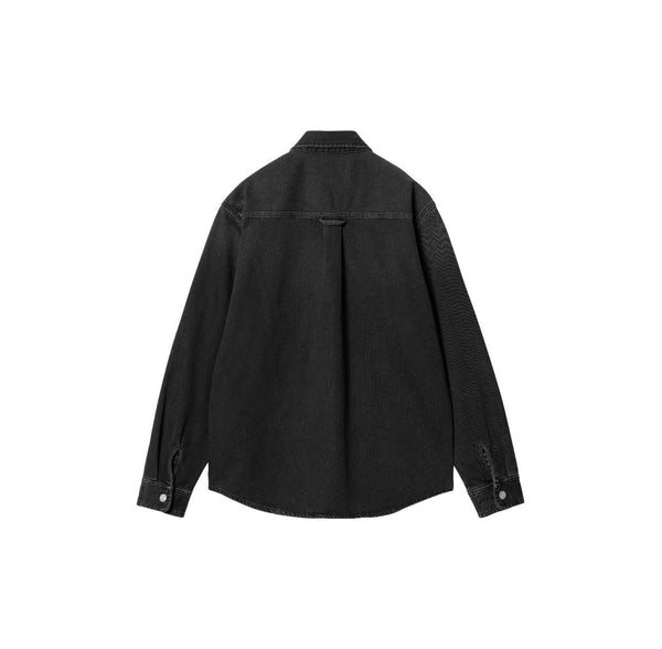 Carhartt Heavy Washed Denim Work Shirt Jacket