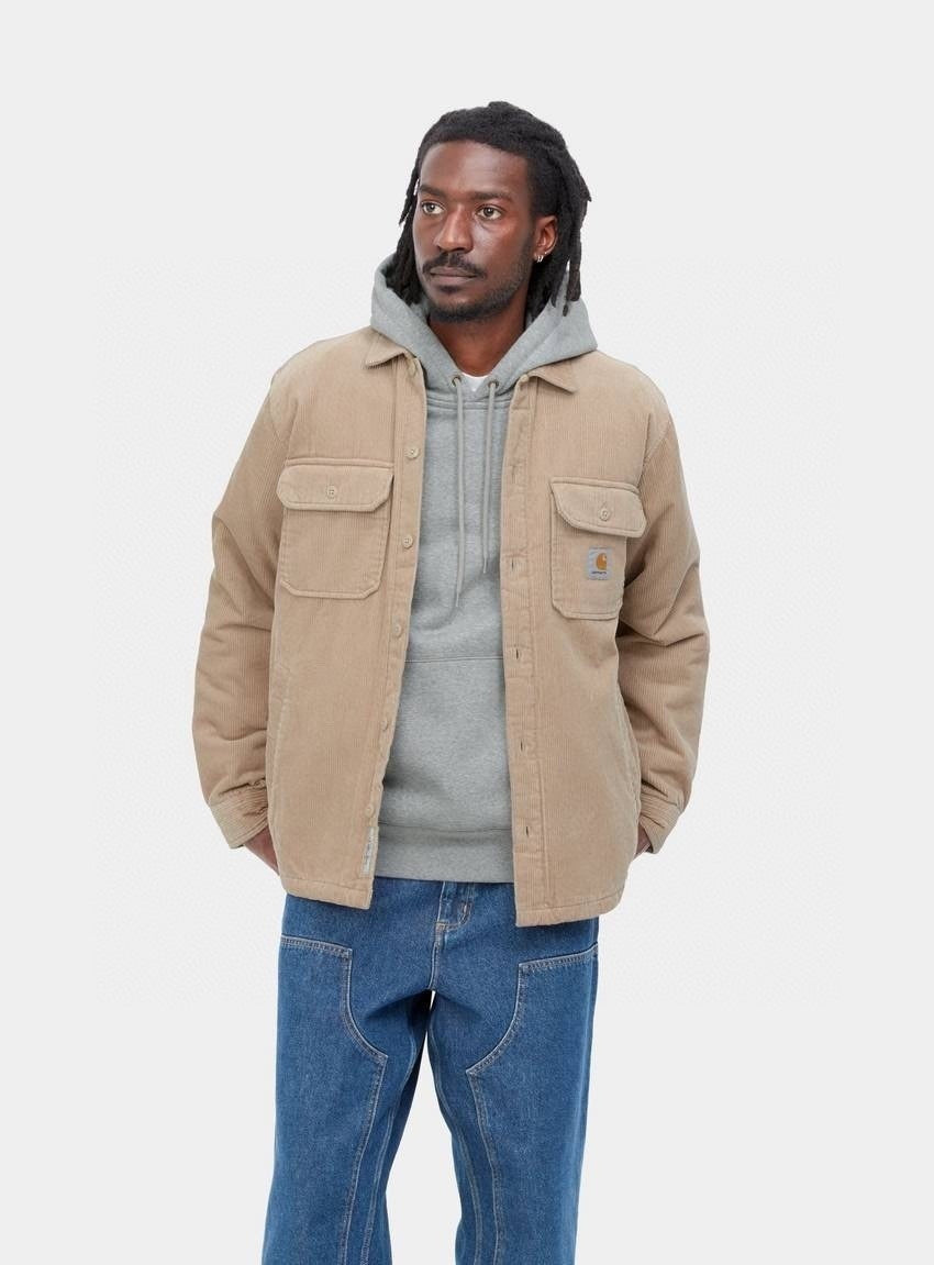 Carhartt Quilted Corduroy Work Shirt Jacket