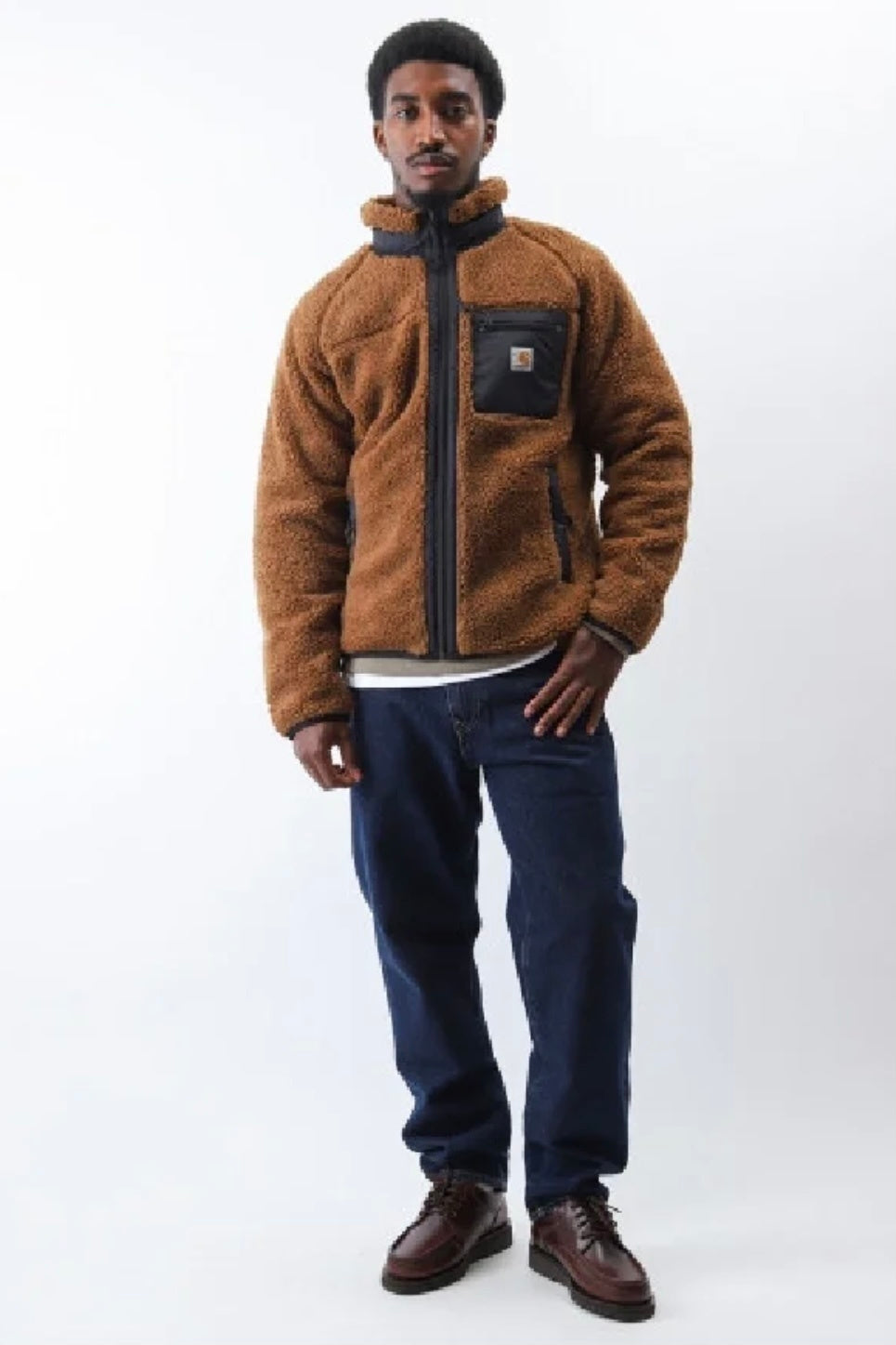 Carhartt Sherpa Fleece Zip-Up Utility Jacket